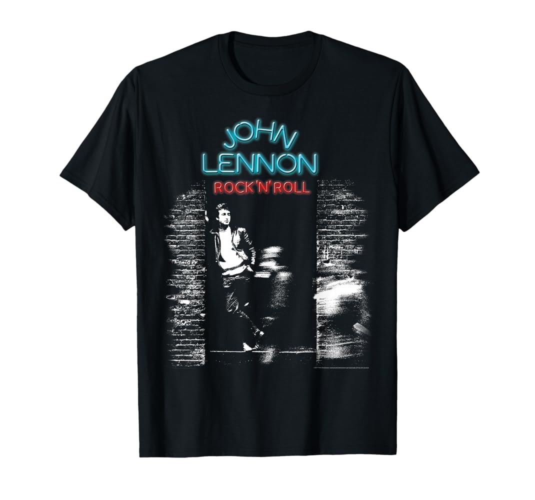 John lennon rock n' roll Tシャツ　Beatles Amazon.com: John Lennon - Rock 'n' Roll T-Shirt : Clothing